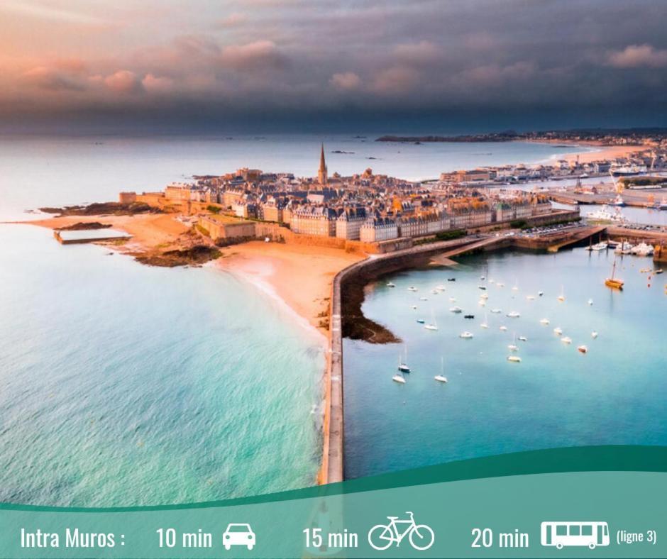 Appartement Cosy 1 Chambre Saint-Malo Ngoại thất bức ảnh